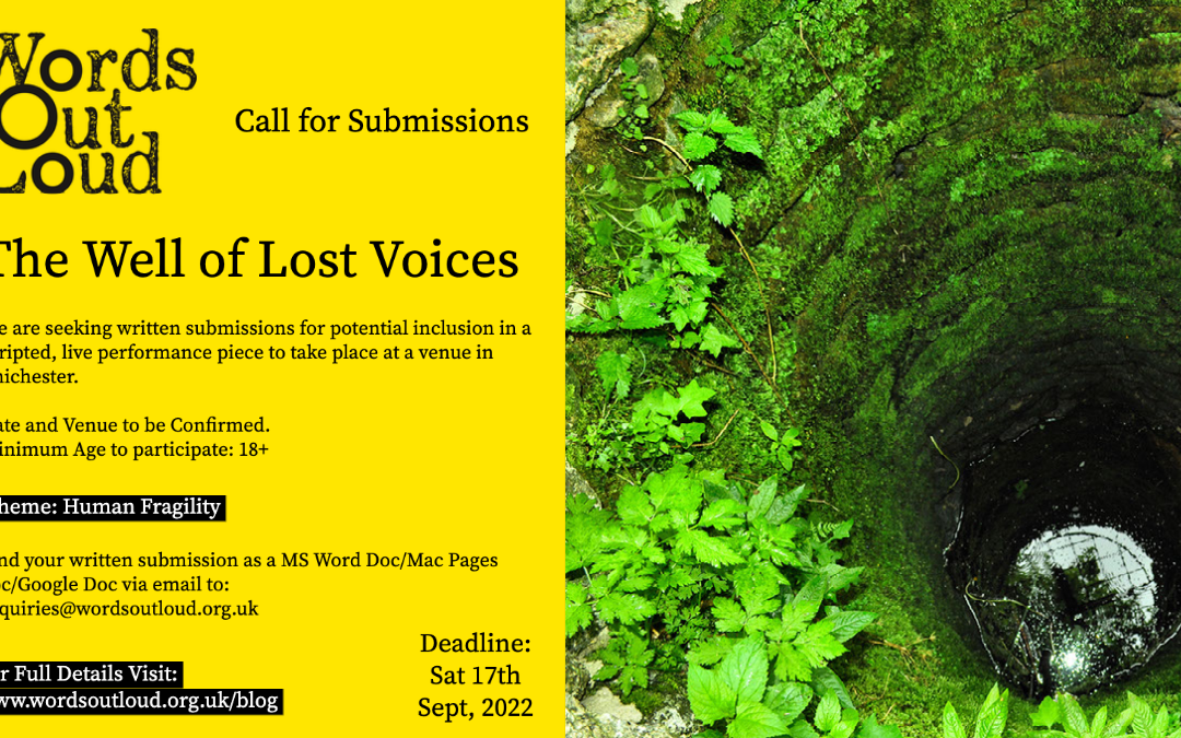 Call for Submissions – The Well of Lost Voices